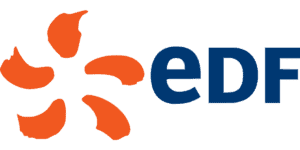 Logo EDF — client Alertis Formation
